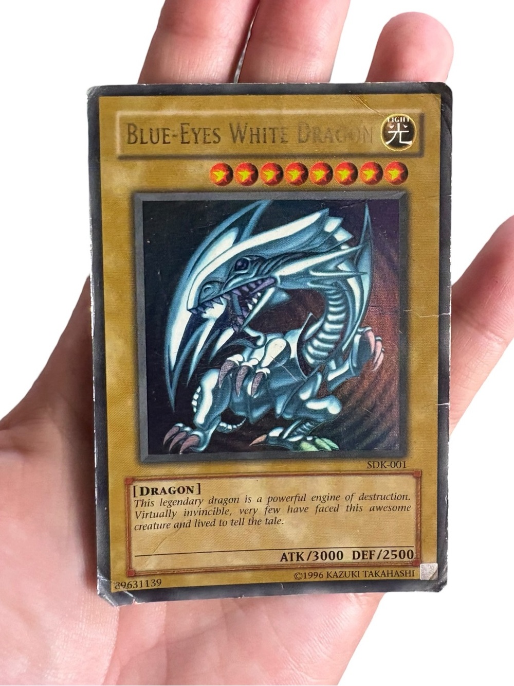 Yu-Gi-Oh Blue-Eyes White Dragon SDK-001 Ultra Rare Starter Deck Kaiba